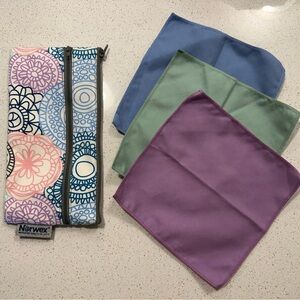 Norwex Body Cloth Trio and Norwex Travel Wet Wipes Bag